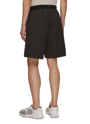 Back View - Click To Enlarge - HERNO - Laminar Elasticated Waistband Shorts