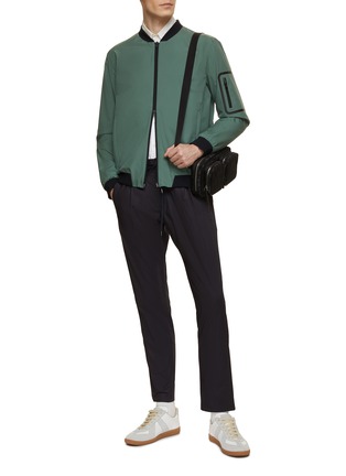 Figure View - Click To Enlarge - HERNO - Laminar Contrast Trim Down Jacket