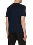 Back View - Click To Enlarge - HERNO - Cotton Stretch Crewneck T-Shirt