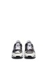 Front View - Click To Enlarge - PIERRE HARDY - 'Perspective Cube' print leather trim saffiano sneakers