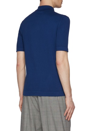 Back View - Click To Enlarge - EQUIL - Cotton Cable Knit Shirt