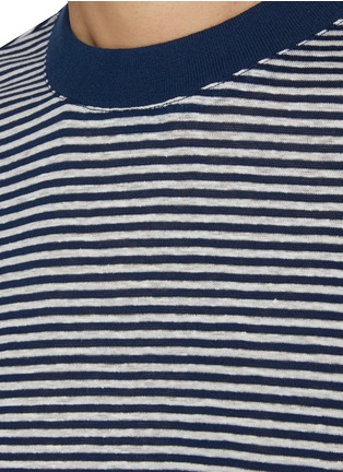  - EQUIL - Linen Cotton Striped T-shirt