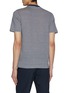 Back View - Click To Enlarge - EQUIL - Linen Cotton Striped T-shirt