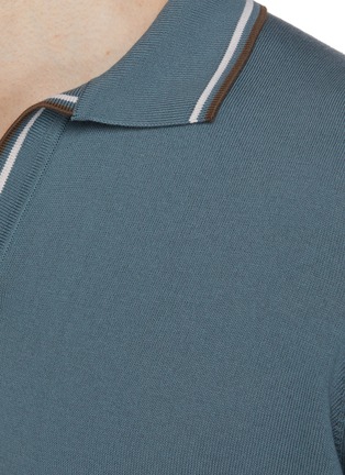  - EQUIL - Buttonless Cotton Tennis Polo Shirt