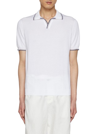 Main View - Click To Enlarge - EQUIL - Cotton Tennis Polo Shirt