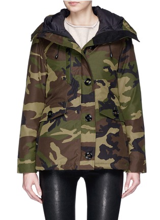 Main View - Click To Enlarge - CANADA GOOSE - 'Rideau' camouflage print down parka