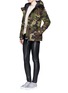 Figure View - Click To Enlarge - CANADA GOOSE - 'Rideau' camouflage print down parka