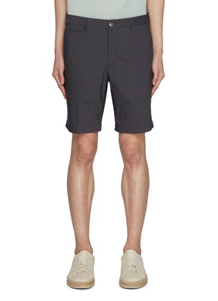 Main View - Click To Enlarge - PT TORINO - Lightweight Stretch Slim Shorts