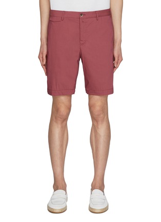 Main View - Click To Enlarge - PT TORINO - Lightweight Stretch Slim Shorts