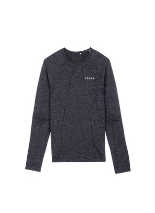 Main View - Click To Enlarge - 72035 - 'Wool-Tech' crew neck performance long sleeve T-shirt