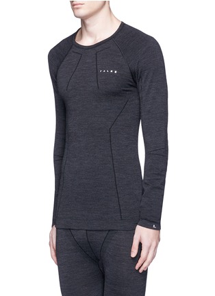 Figure View - Click To Enlarge - 72035 - 'Wool-Tech' crew neck performance long sleeve T-shirt