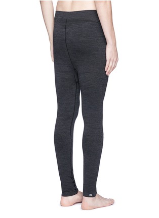 Back View - Click To Enlarge - FALKE - 'Wool-Tech' knit performance tights