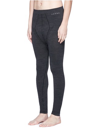 Figure View - Click To Enlarge - FALKE - 'Wool-Tech' knit performance tights