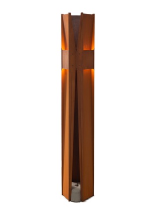 Main View - Click To Enlarge - A-N-D - Vector Floor Lamp — Weathered Steel