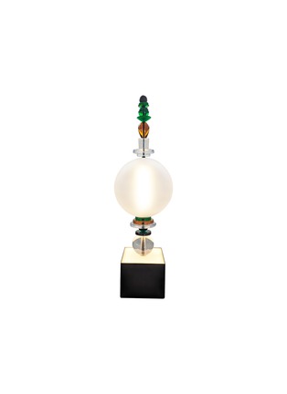 Main View - Click To Enlarge - BARONCELLI - Illuminiment Table Lamp — Green