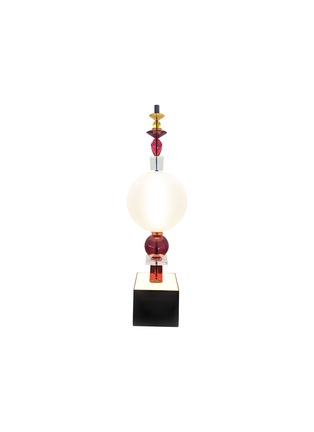 Main View - Click To Enlarge - BARONCELLI - Illuminiment Table Lamp — Red
