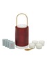 Main View - Click To Enlarge - TRUDON - Limited Edition La Promeneuse Oil Burner Set — Red