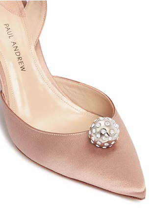 Detail View - Click To Enlarge - PAUL ANDREW - 'AW Jewel' Swarovski crystal orb slingback pumps