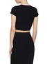 Back View - Click To Enlarge - AMIRI - Ribbed Knit Bodycon Top