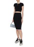 Figure View - Click To Enlarge - AMIRI - Ribbed Knit Bodycon Top