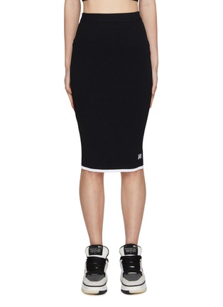 Main View - Click To Enlarge - AMIRI - Ribbed Knit Bodycon Skirt