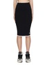 Main View - Click To Enlarge - AMIRI - Ribbed Knit Bodycon Skirt