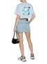 Figure View - Click To Enlarge - AMIRI - Cargo Denim Mini Dress