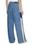 Back View - Click To Enlarge - AMIRI - Retro Chambray Cotton Track Pants