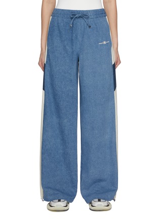 Main View - Click To Enlarge - AMIRI - Retro Chambray Cotton Track Pants