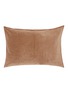 Main View - Click To Enlarge - MAISON DE VACANCES - Vintage Velvet Cushion Case — Blush