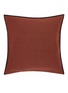 Main View - Click To Enlarge - MAISON DE VACANCES - Stone Washed Linen Cushion Case — Argile