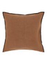 Main View - Click To Enlarge - MAISON DE VACANCES - Stone Washed Linen Cushion Case — Blush