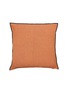 Main View - Click To Enlarge - MAISON DE VACANCES - Washed Linen Cushion Case — Sienne