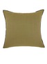 Main View - Click To Enlarge - MAISON DE VACANCES - Stone Washed Linen Cushion Case — Khaki