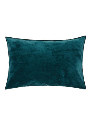 Main View - Click To Enlarge - MAISON DE VACANCES - Vintage Velvet Cushion Case — Monte-Carlo