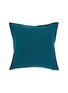 Main View - Click To Enlarge - MAISON DE VACANCES - Stone Washed Linen Cushion Case — Paon