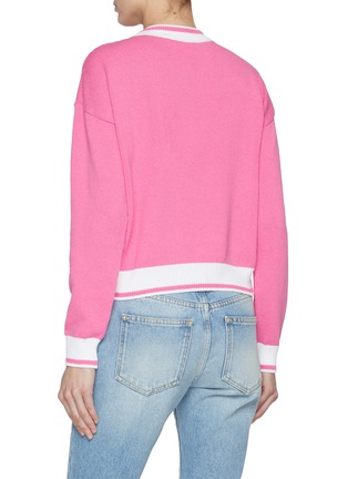 Back View - Click To Enlarge - BALMAIN - Balmain Signature Pullover