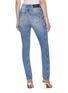 Back View - Click To Enlarge - BALMAIN - Light Blue Denim Jeans