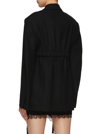 Back View - Click To Enlarge - ALEXANDERWANG - Belted Wool Blazer