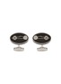 Main View - Click To Enlarge - TATEOSSIAN - Palladium Plated Enamel Cufflinks