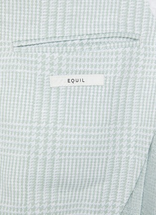  - EQUIL - Jack Single Breasted Notch Lapel Check Blazer