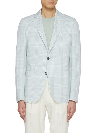 Main View - Click To Enlarge - EQUIL - Jack Single Breasted Notch Lapel Check Blazer