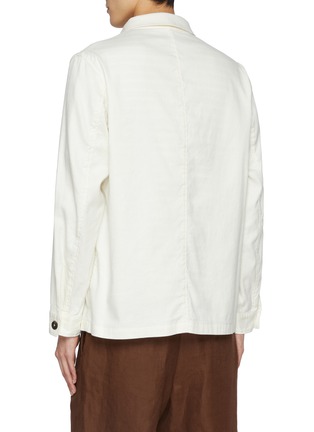 Back View - Click To Enlarge - EQUIL - Chest Pocket Shirt Jacket