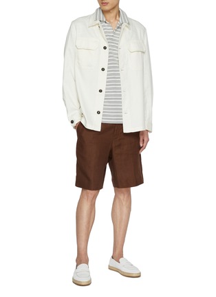 Figure View - Click To Enlarge - EQUIL - Chest Pocket Shirt Jacket