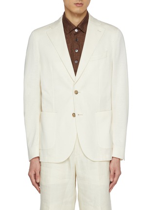 Main View - Click To Enlarge - EQUIL - Jack Single Breasted Notch Lapel Blazer