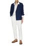 Figure View - Click To Enlarge - EQUIL - Tom Double Breasted Peak Lapel Blazer