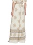 Back View - Click To Enlarge - ZIMMERMANN - Belted Wide Leg Pants