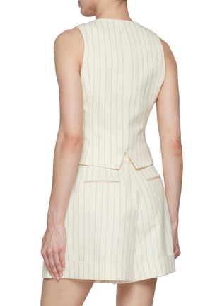 Back View - Click To Enlarge - ZIMMERMANN - Tranquility Striped Waistcoat