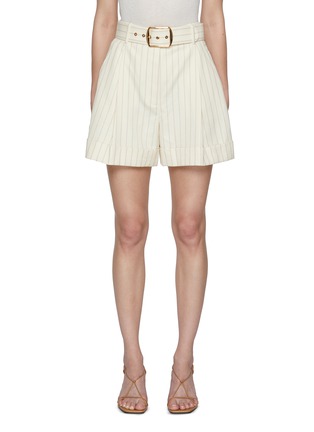 Main View - Click To Enlarge - ZIMMERMANN - Tranquility Striped Shorts