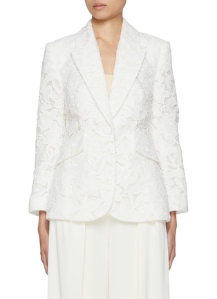 Main View - Click To Enlarge - ZIMMERMANN - Lace Blazer